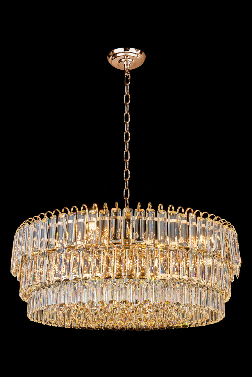 Подвесная люстра catherine le9017/800 gd