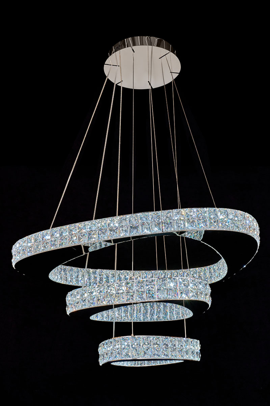 Подвесная люстра veronique le3030/850-3k ch