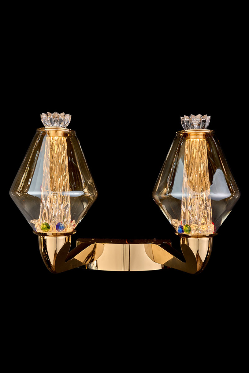 Бра camille le3056/2w gd