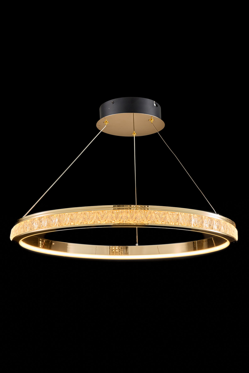 Подвесная люстра aida le7707/600 gold