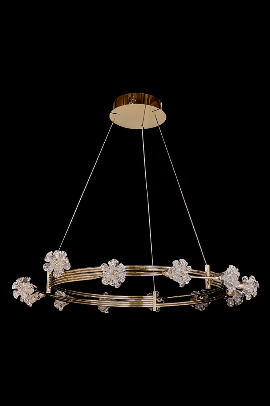 Подвесная люстра octavia le3061/800 gd