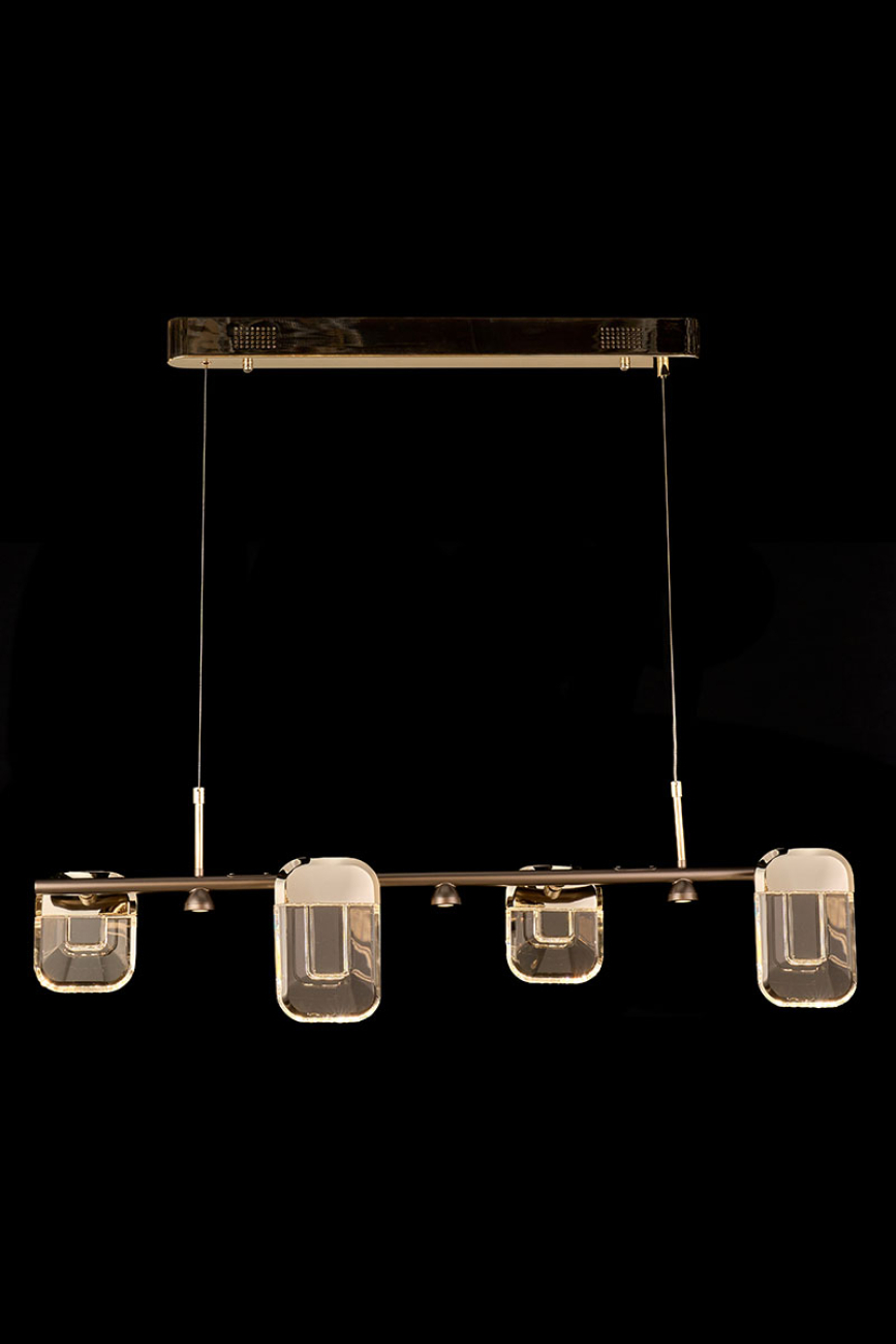 Подвесная люстра natali le7771/4l gold