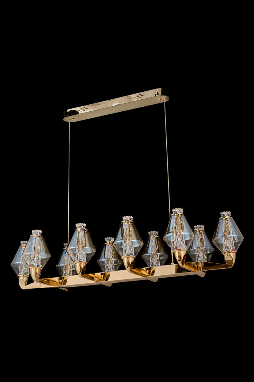 Подвесная люстра camille le3056/1200l gd