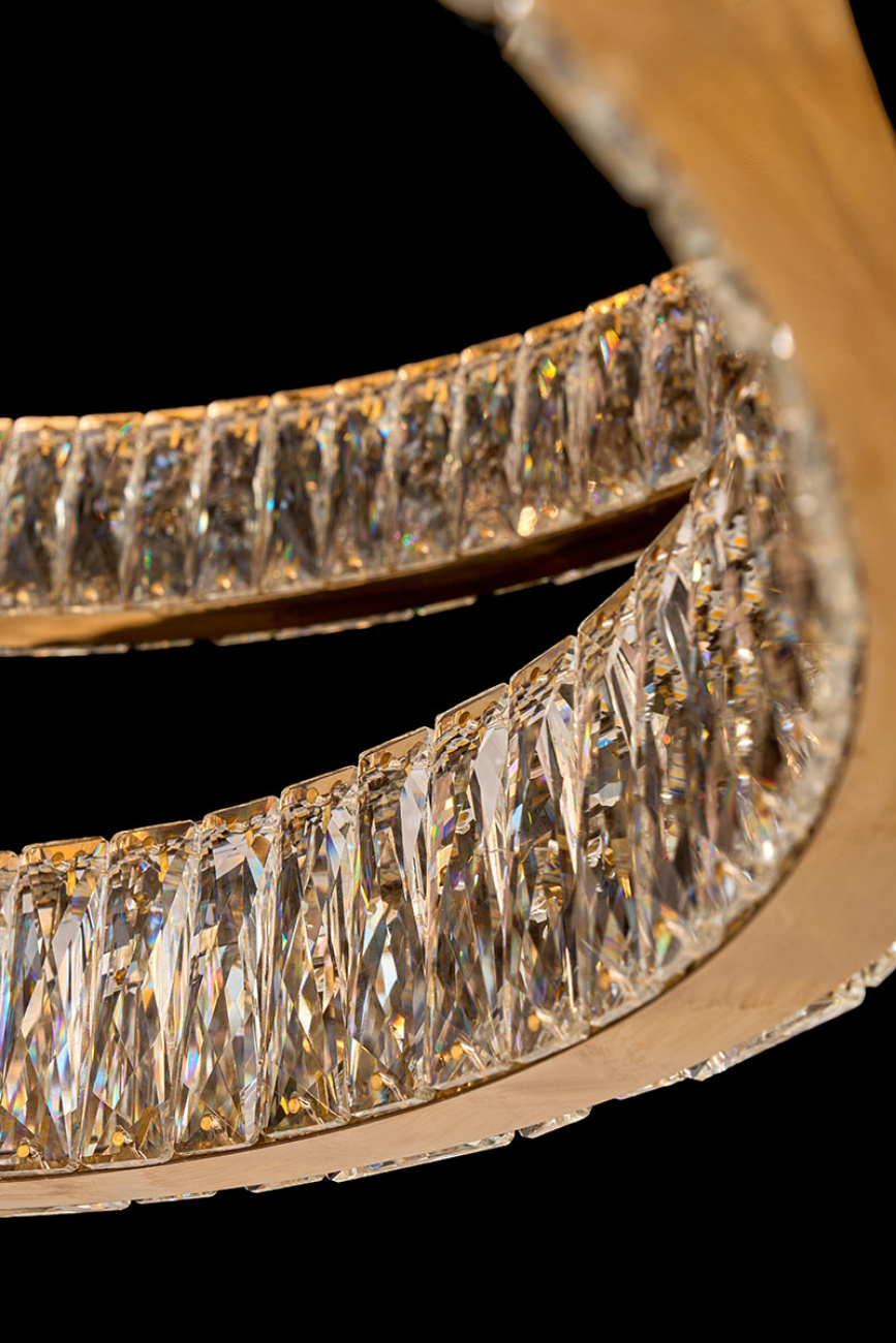 Подвесная люстра afina le3048/800-2k gd