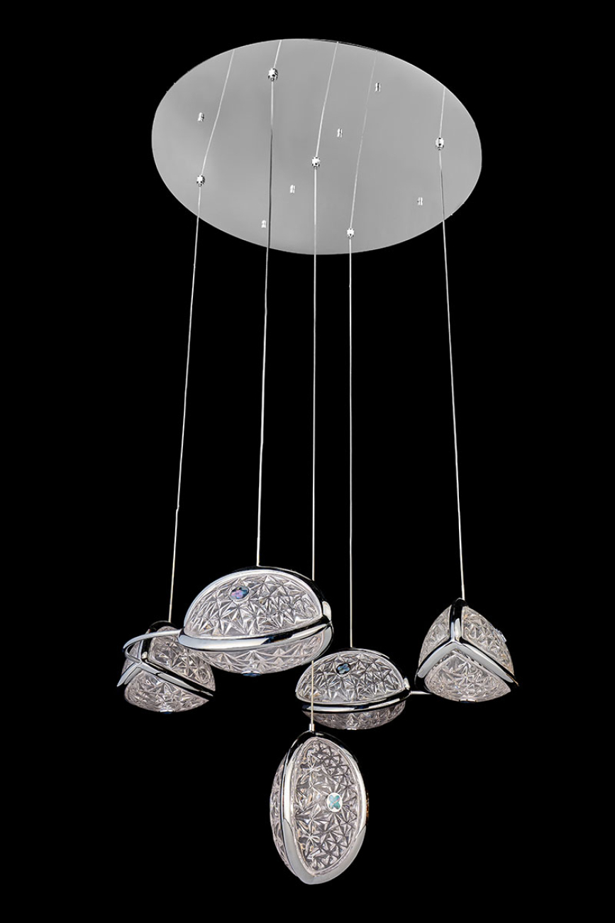 Подвесная люстра kari le3063/5 ch