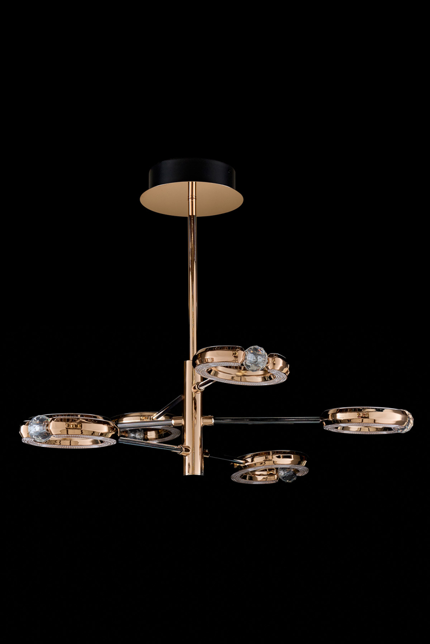 Подвесная люстра ani le7710/6 gold