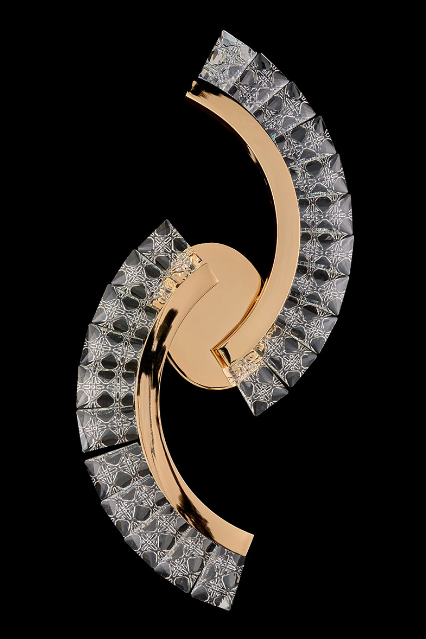 Бра louise le7726/1w gold