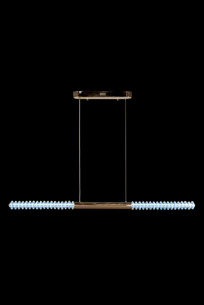 Подвесная люстра tesla le3064/1200l gd