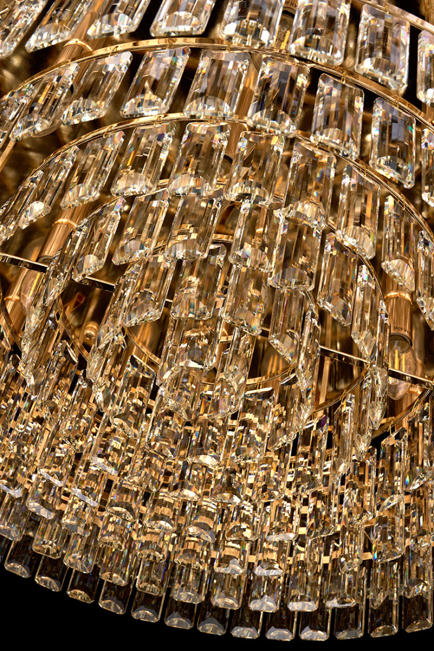 Потолочная люстра catherine le9017/800p gd