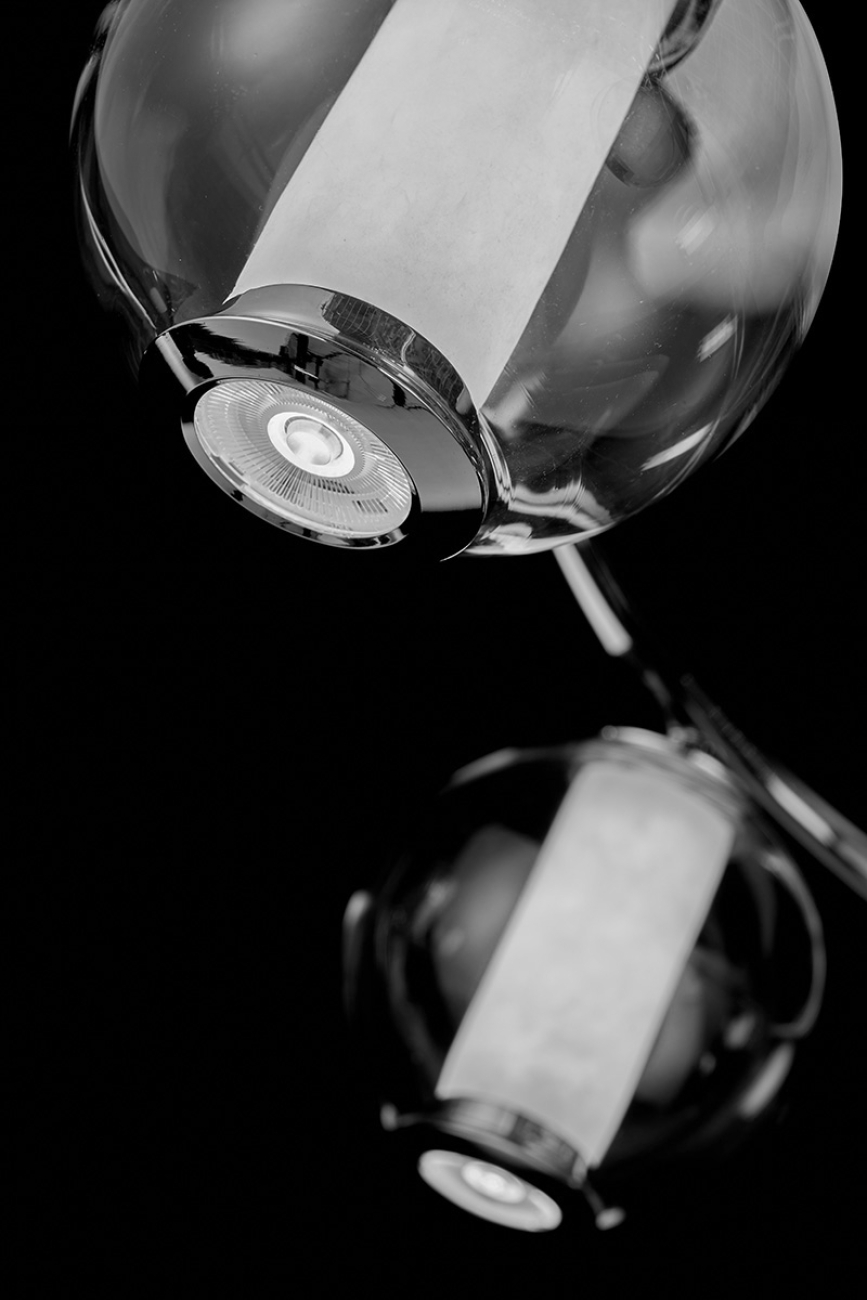 Подвесная люстра aurore le7703/6 chrome