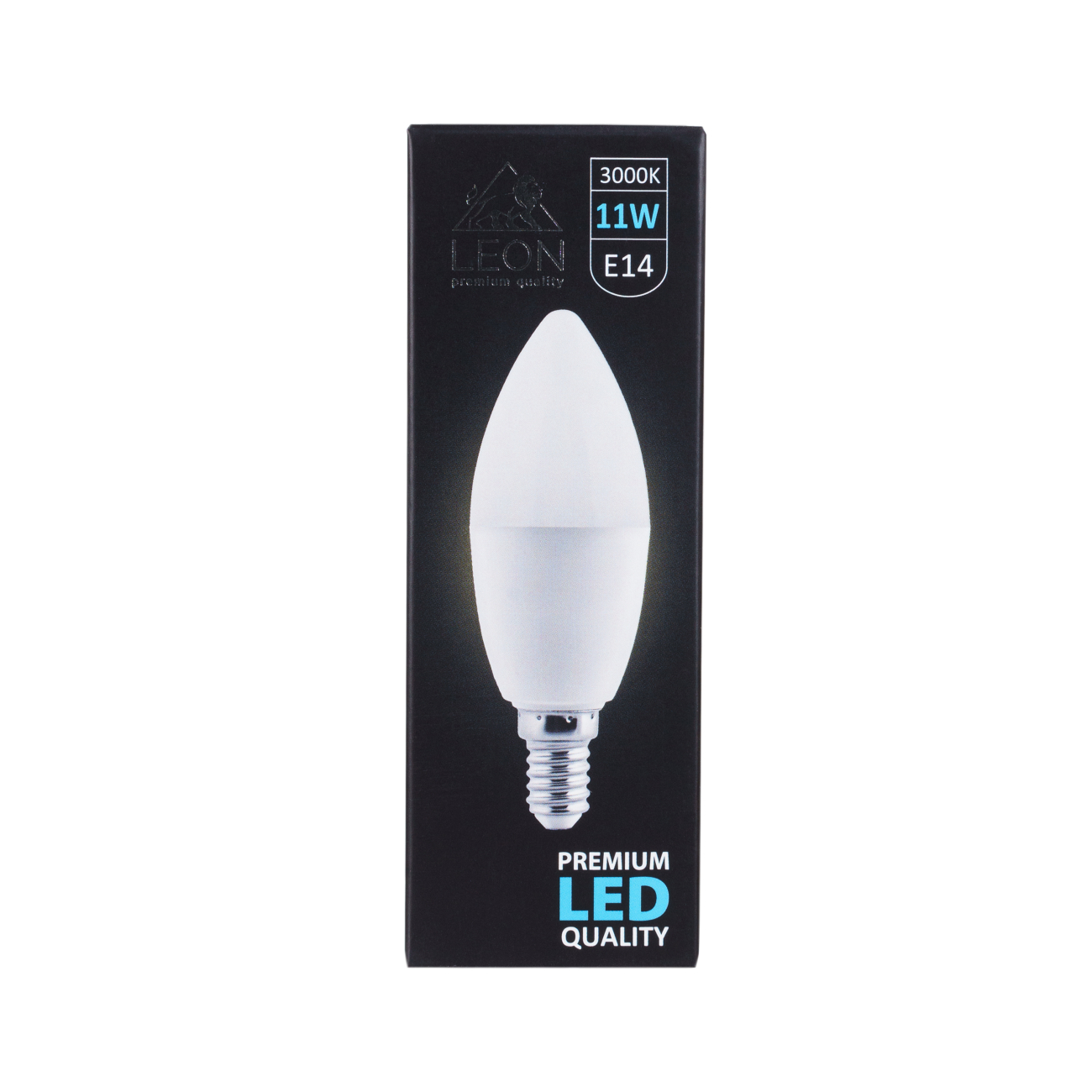 Светодиодная лампа leon le-c35-11w-3000k-e14