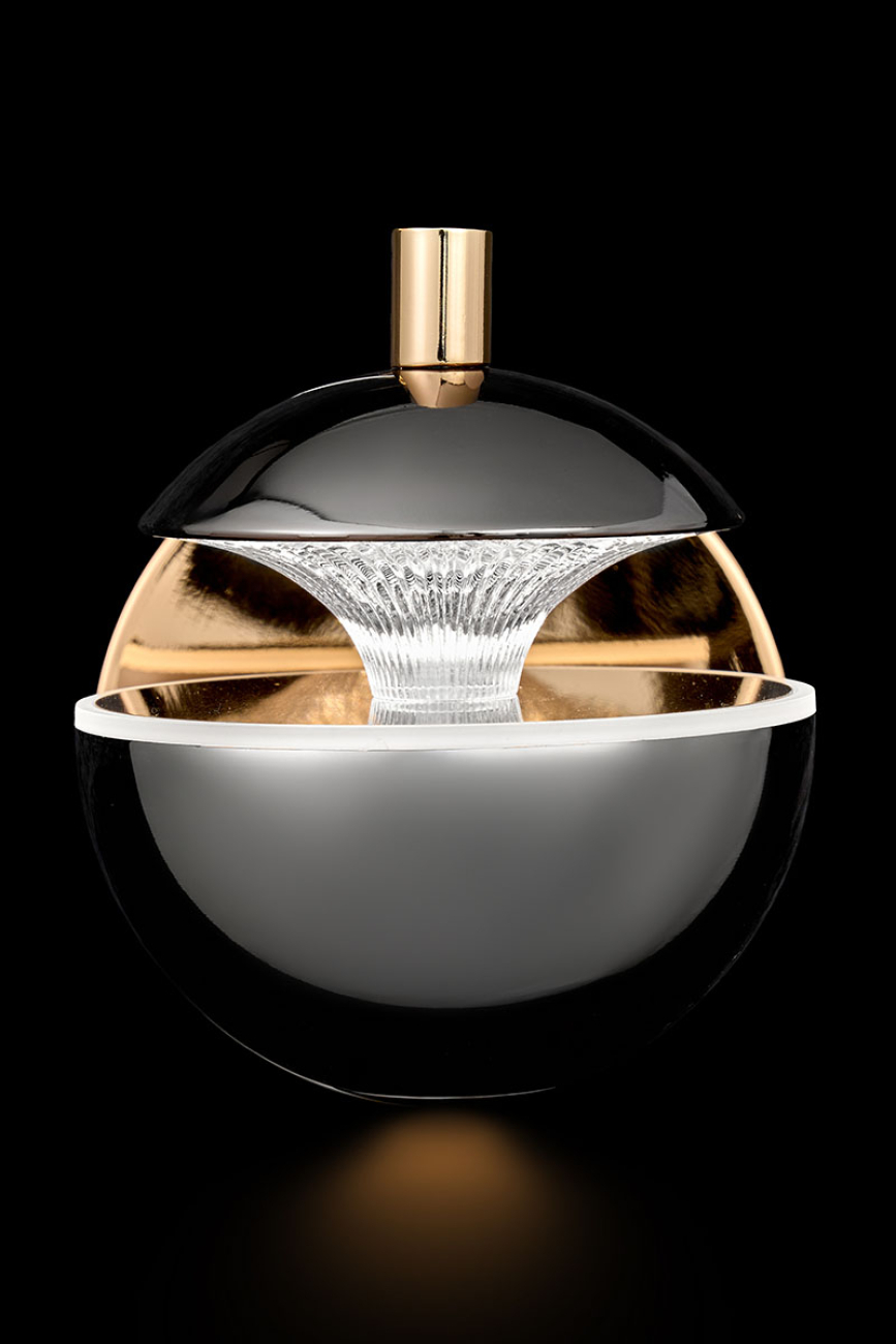 Бра jelly le7711/1w gold/black chrome