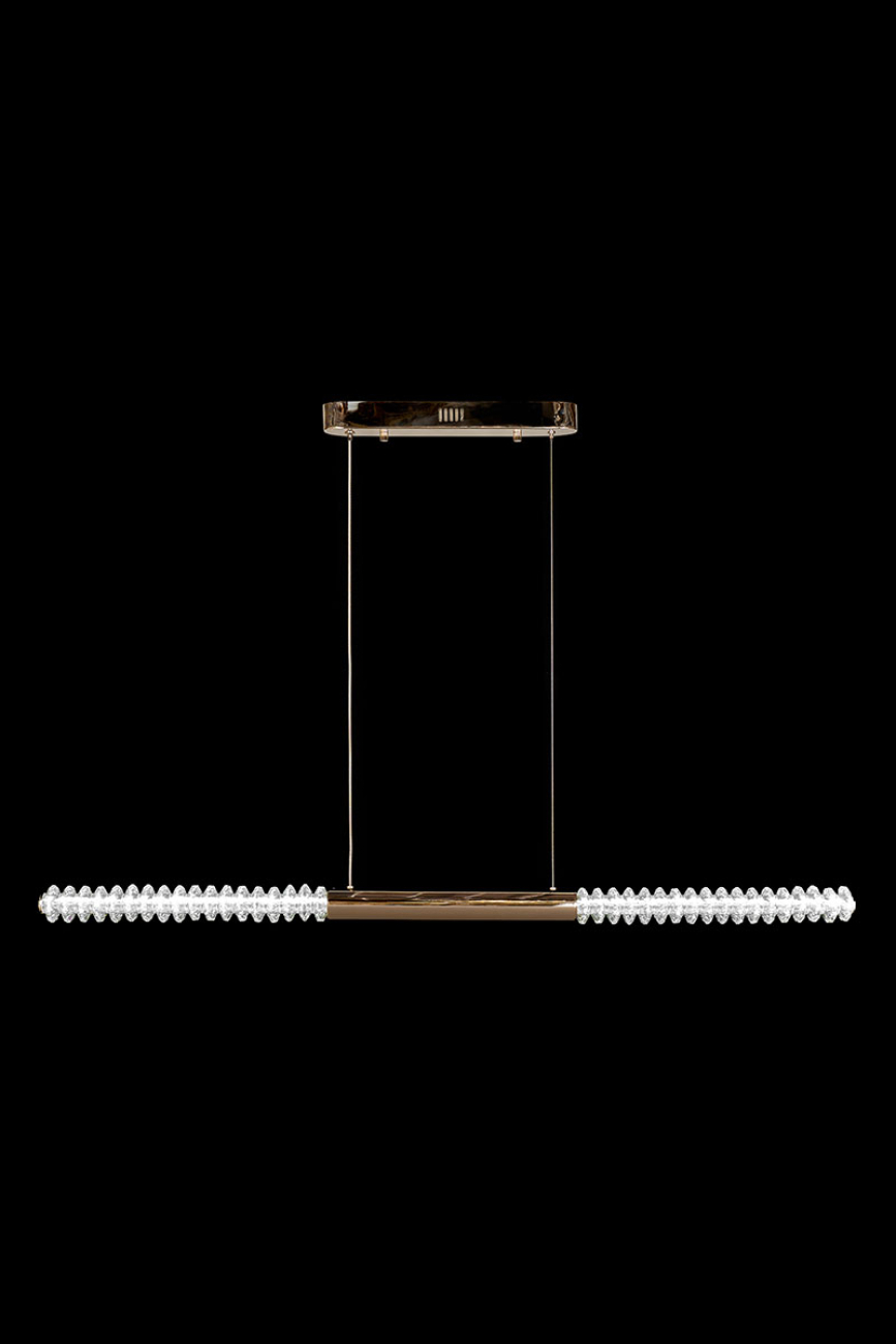 Подвесная люстра tesla le3064/1200l gd