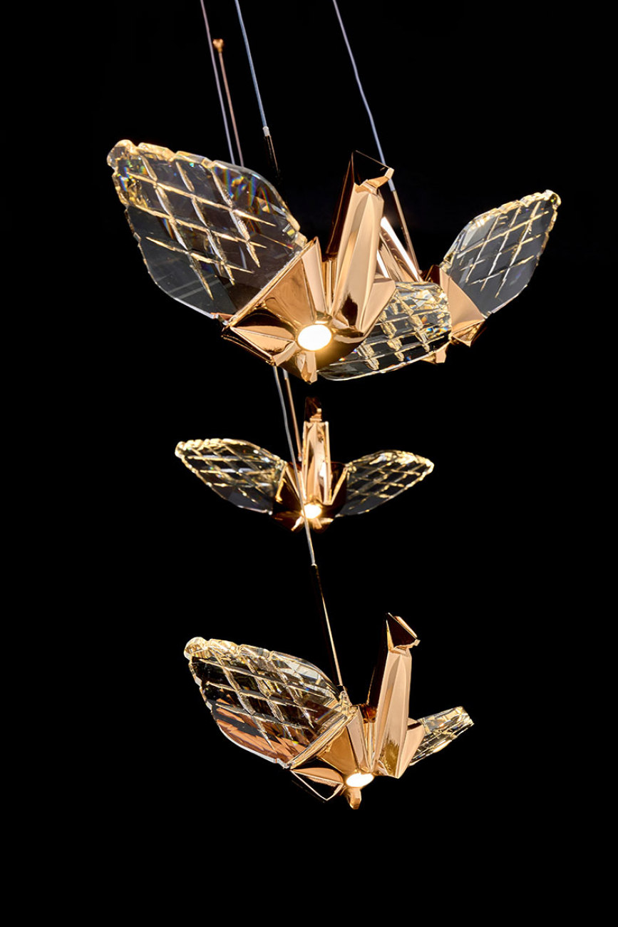 Подвесная люстра alma le7706/7 gold