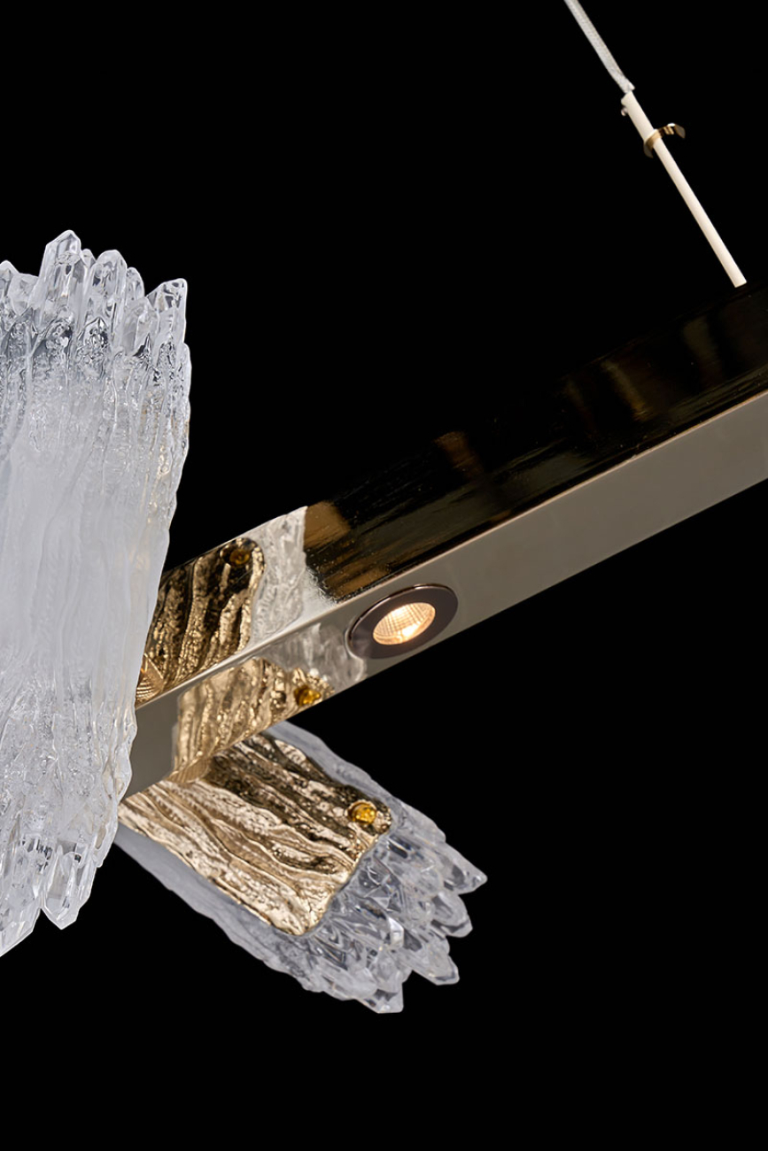 Подвесная люстра elizabeth le7912/8l gold