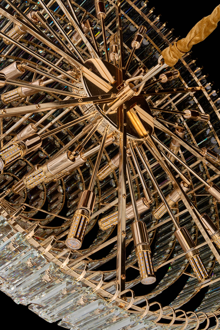 Подвесная люстра catherine le9017/1200 gd