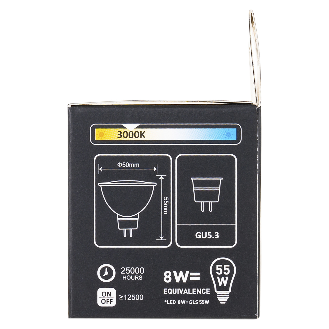 Светодиодная лампа leon le-mr16-8w-3000k