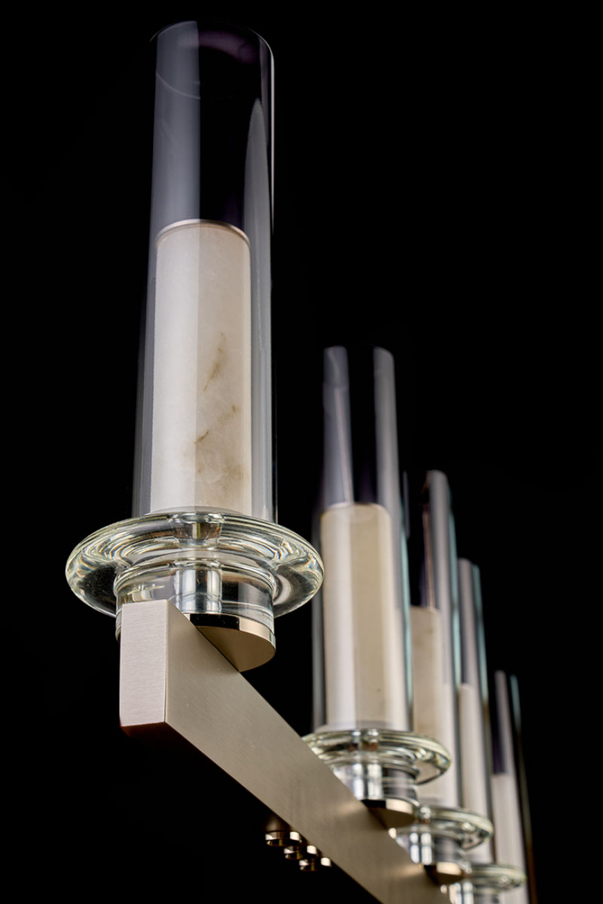 Подвесная люстра alana le7907/5l chrome