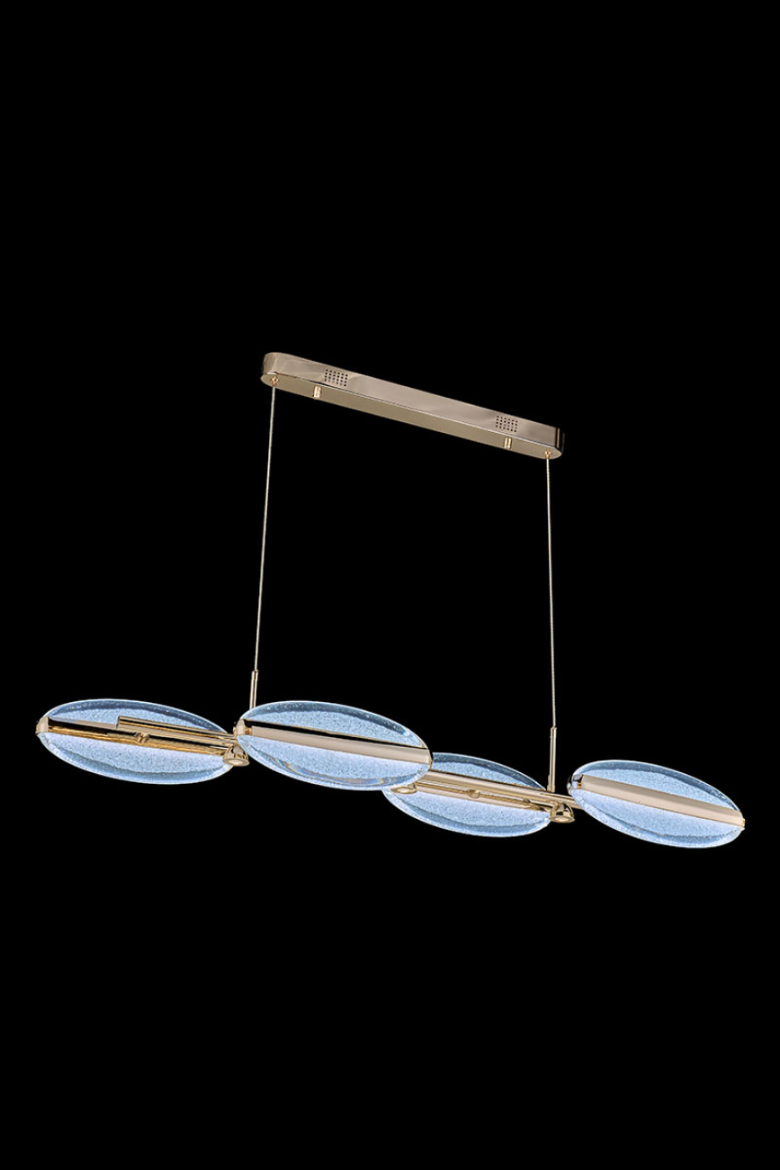 Подвесная люстра irene le7900/4l gold