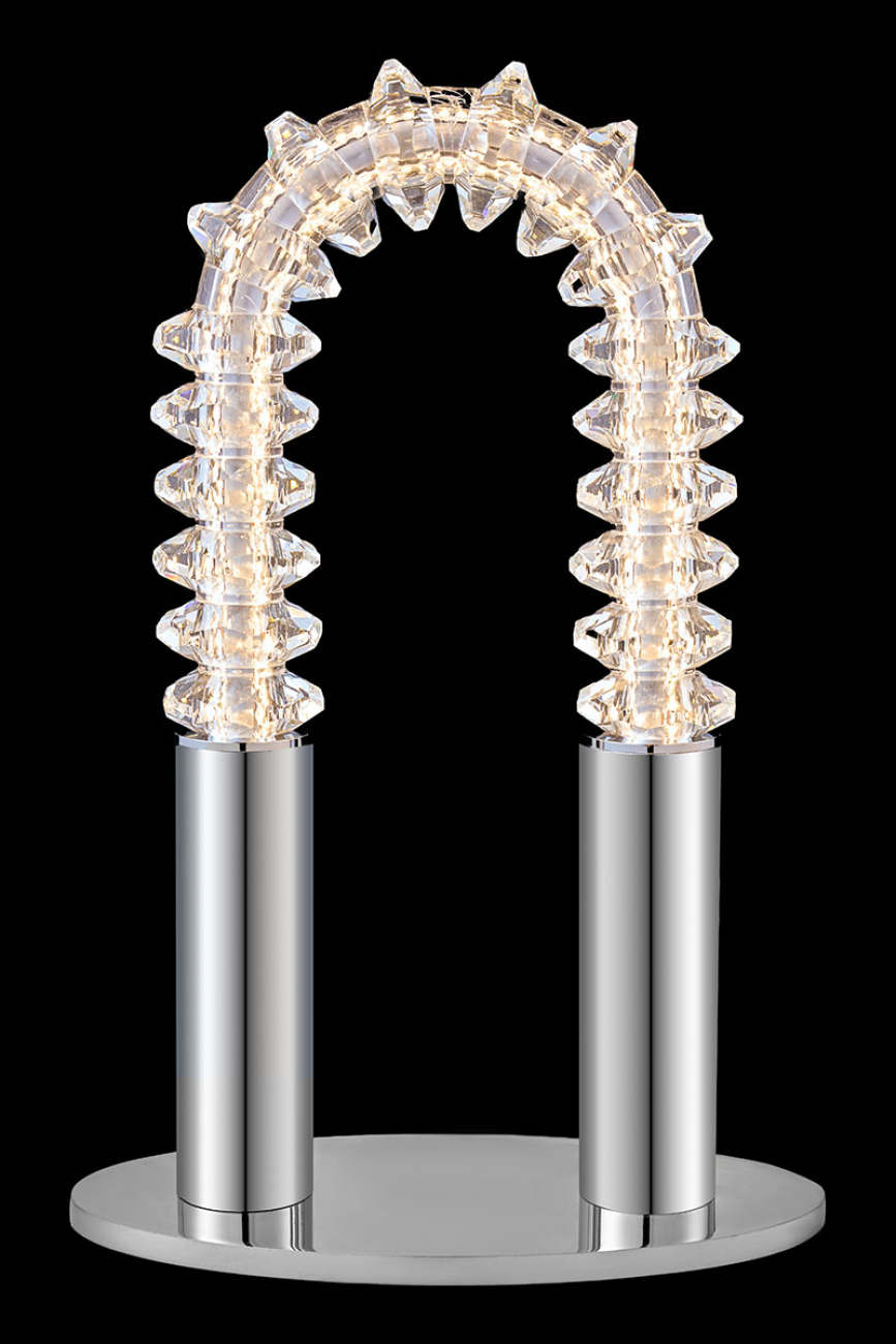 Настольная лампа tesla le3064/2t ch