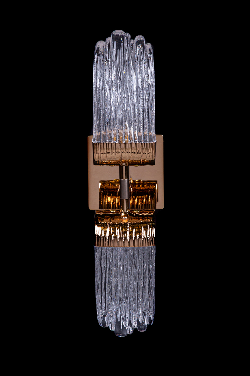 Бра cascade le7717/2w gold