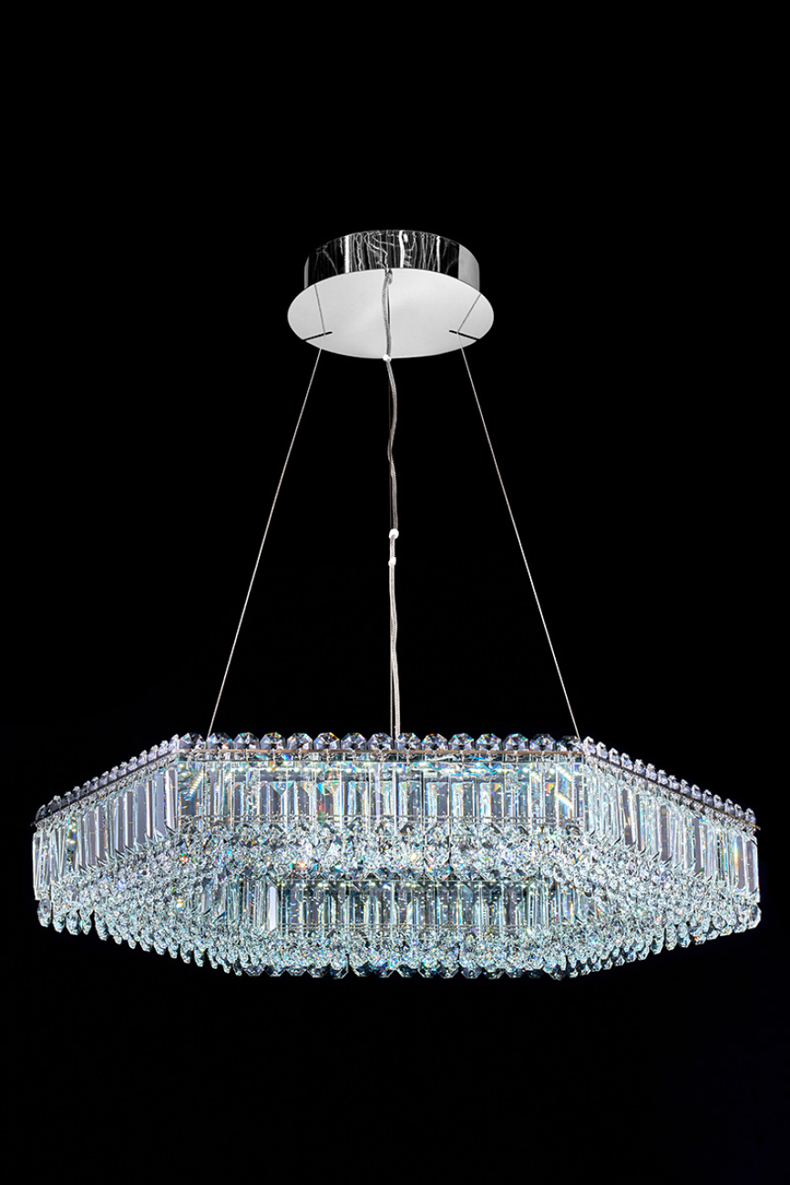 Подвесная люстра justine le3004/600 ch