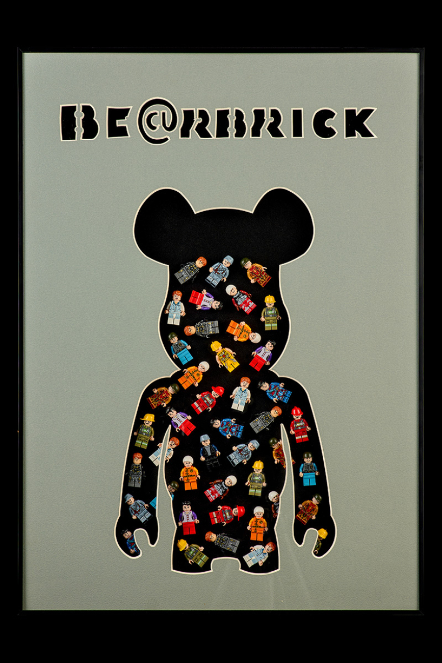 Картина bearbrick td101-6