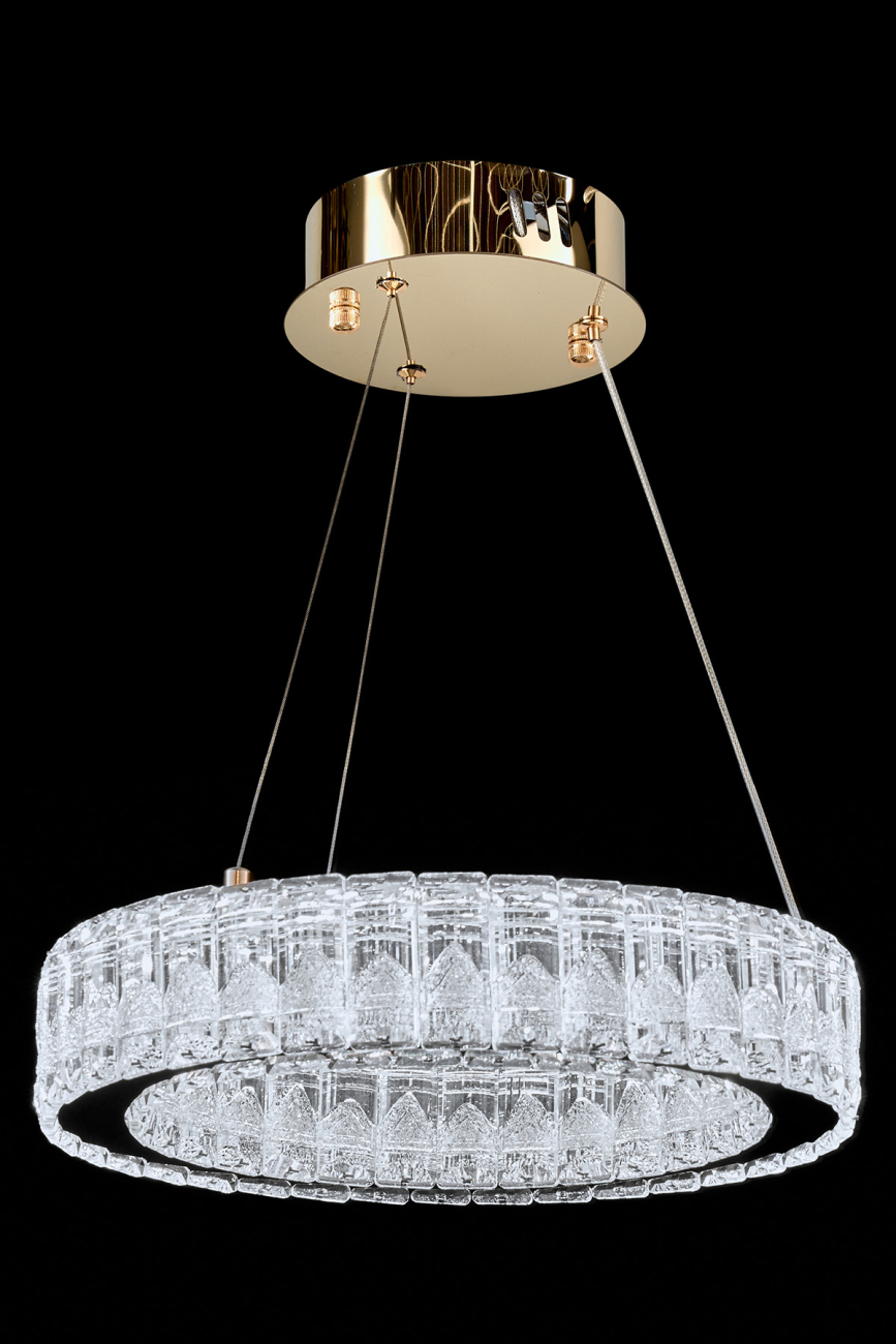 Подвесная люстра delaina le3012/400 gd