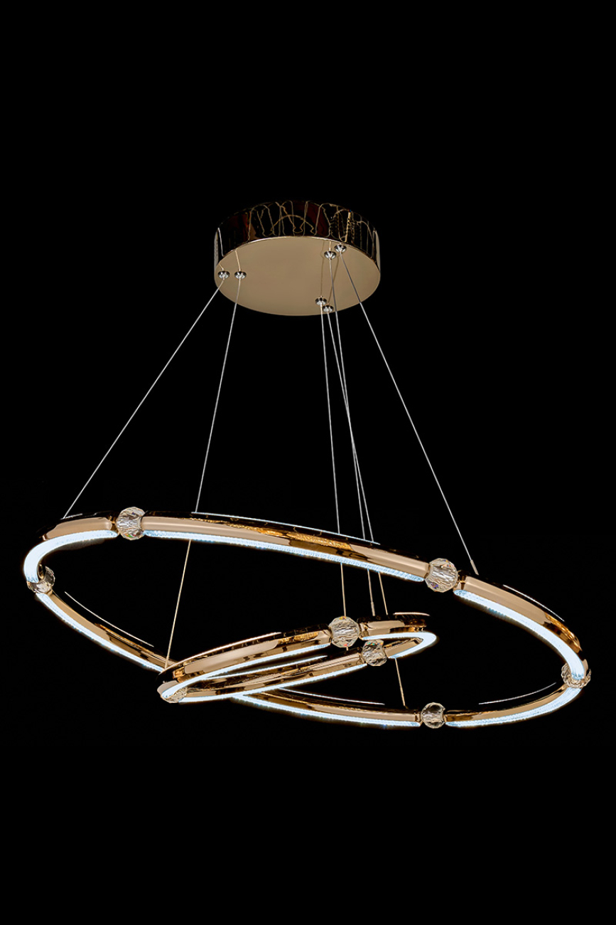 Подвесная люстра ani le7710/800-2k black/chrome