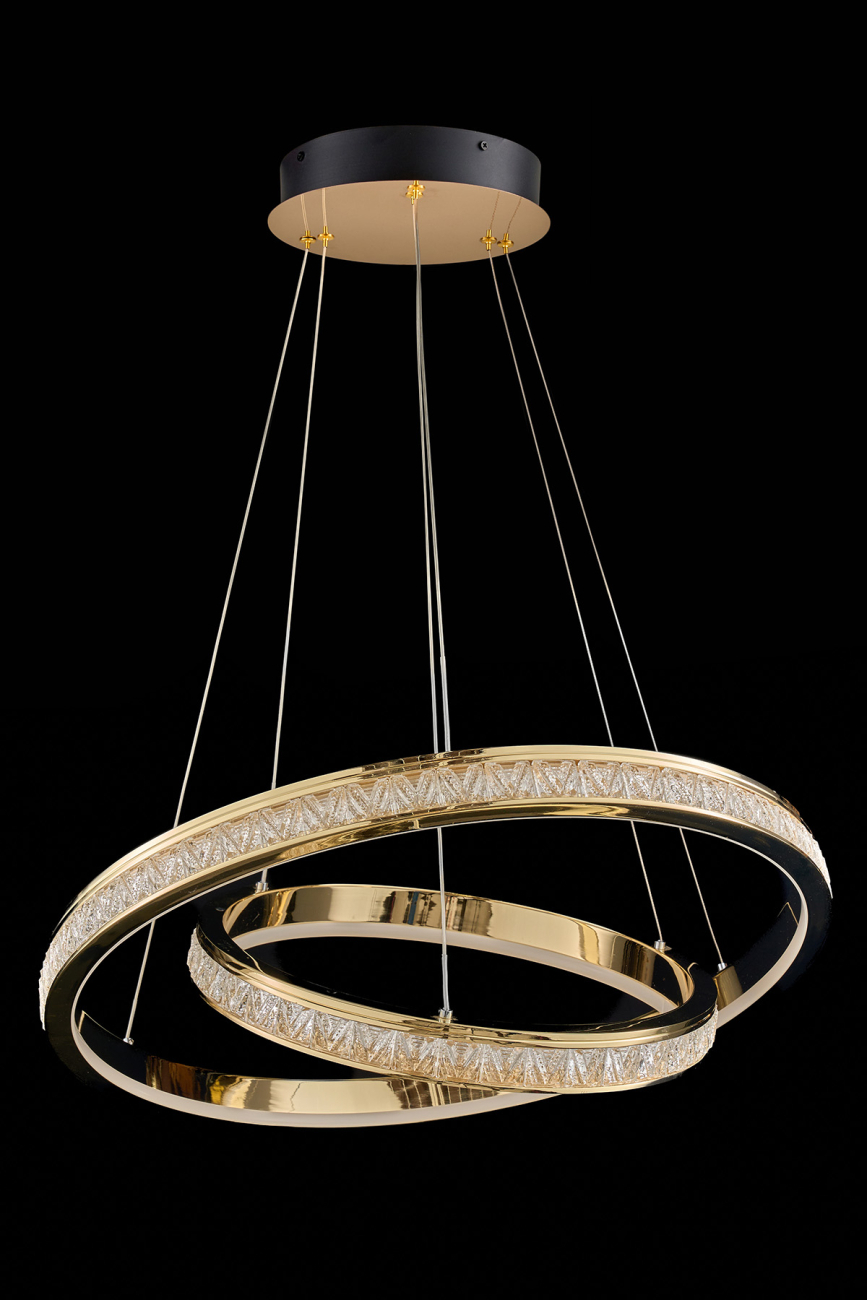 Подвесная люстра aida le7707/800-2k gold