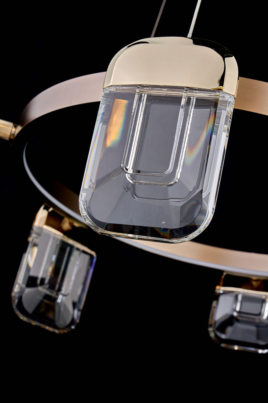 Подвесная люстра natali le7771/6 gold