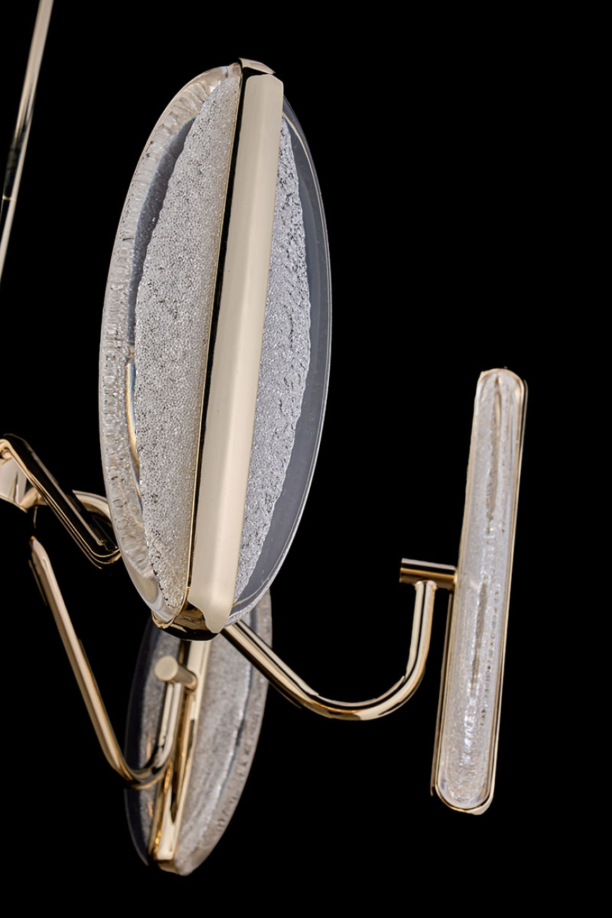 Подвесная люстра irene le7900/6+3 gold