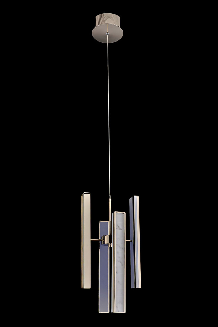 Подвесной светильник christine le7702/4s black chrome