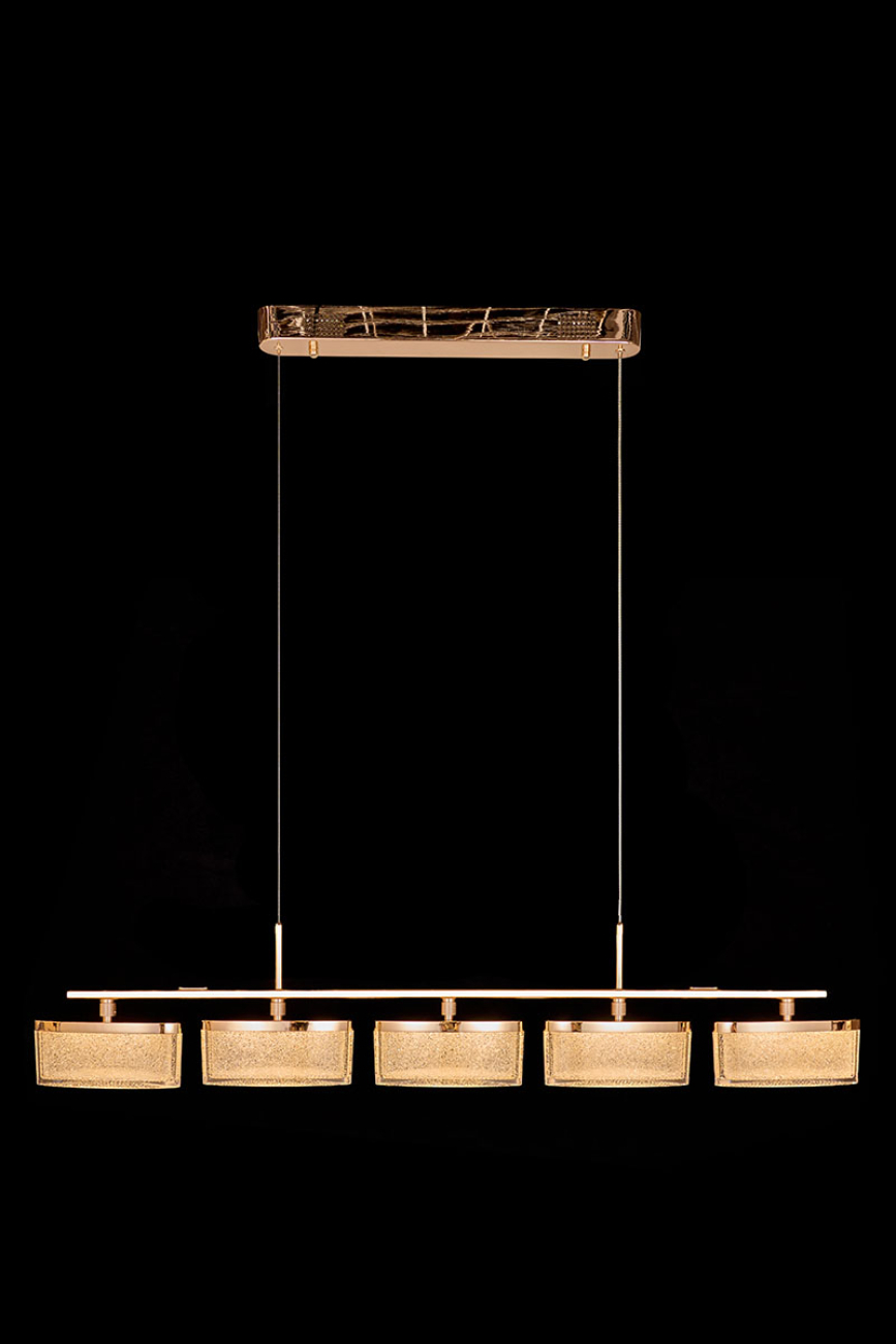 Подвесная люстра indiana le7910/5l gold