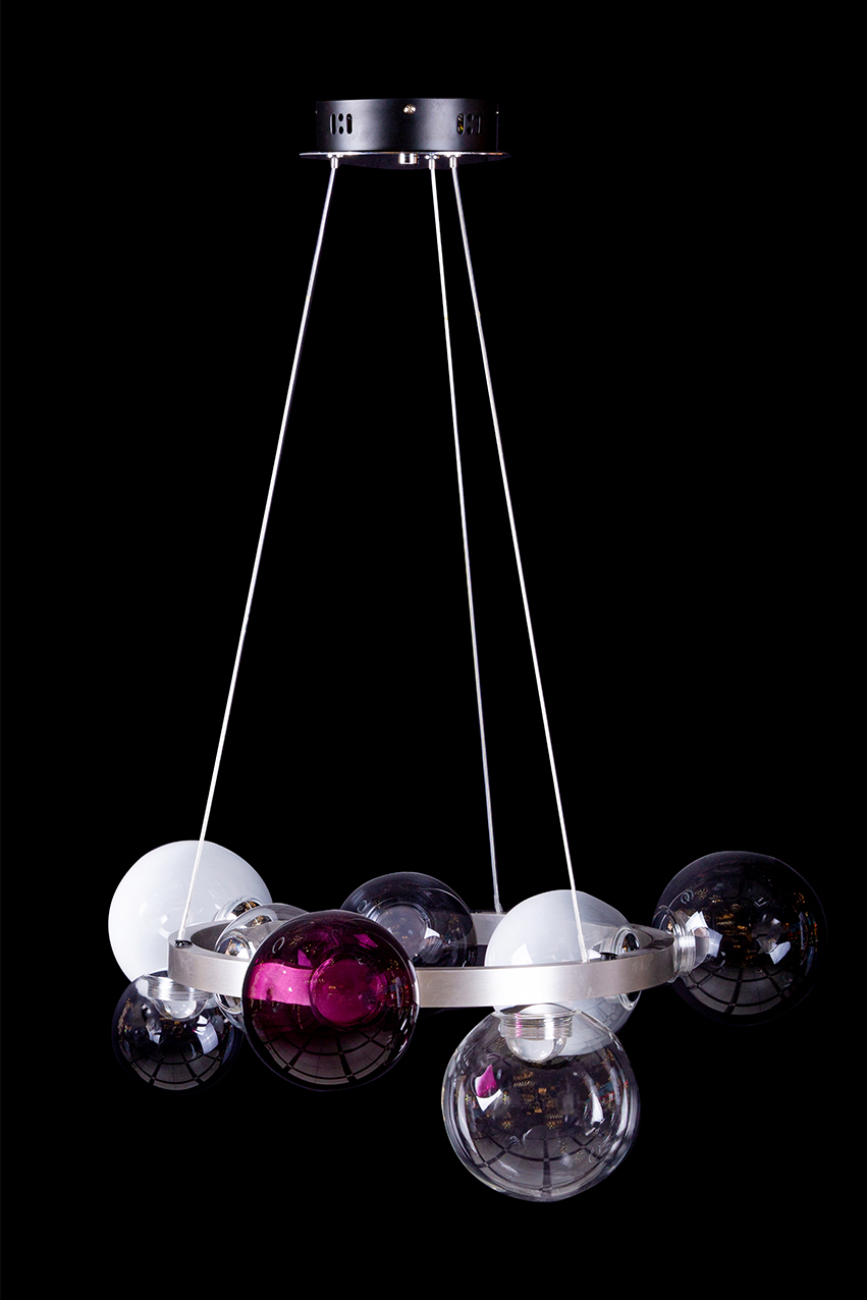Подвесная люстра molecule le7723/680 chrome