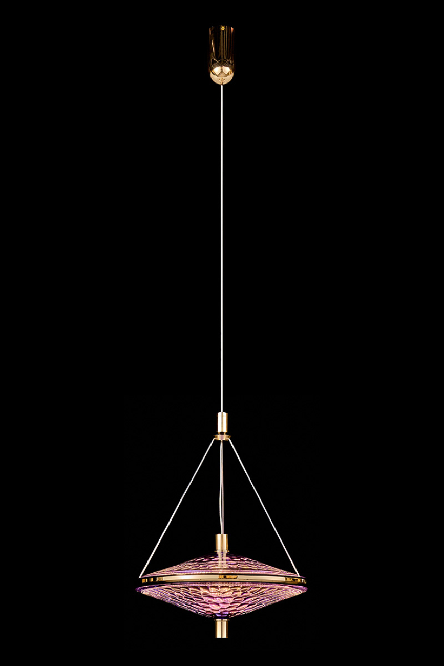 Подвесной светильник chantale le3027/1s gd/bl