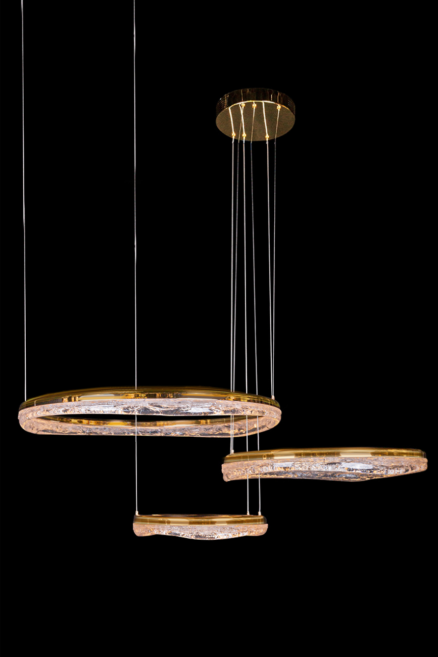 Подвесная люстра celeste le7768/800-3f gold