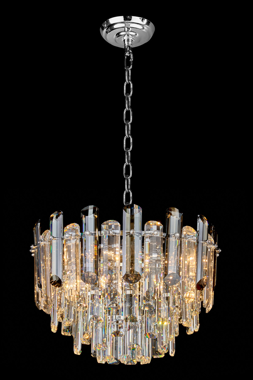 Подвесная люстра jacqueline le7161/400 ch/gr