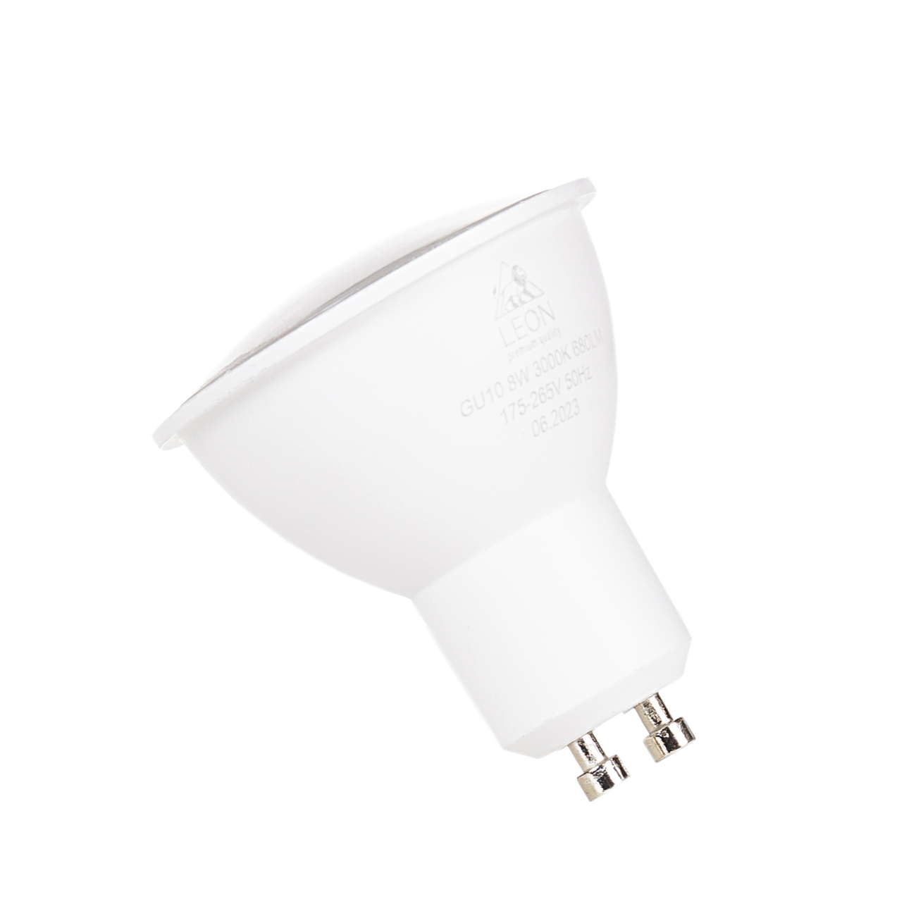 Светодиодная лампа leon le-gu10-8w-3000k