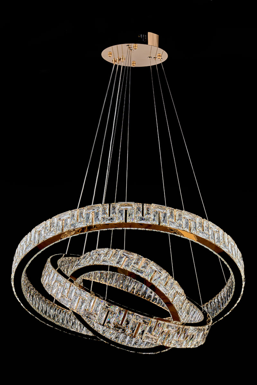 Подвесная люстра afina le3048/800-3k gd