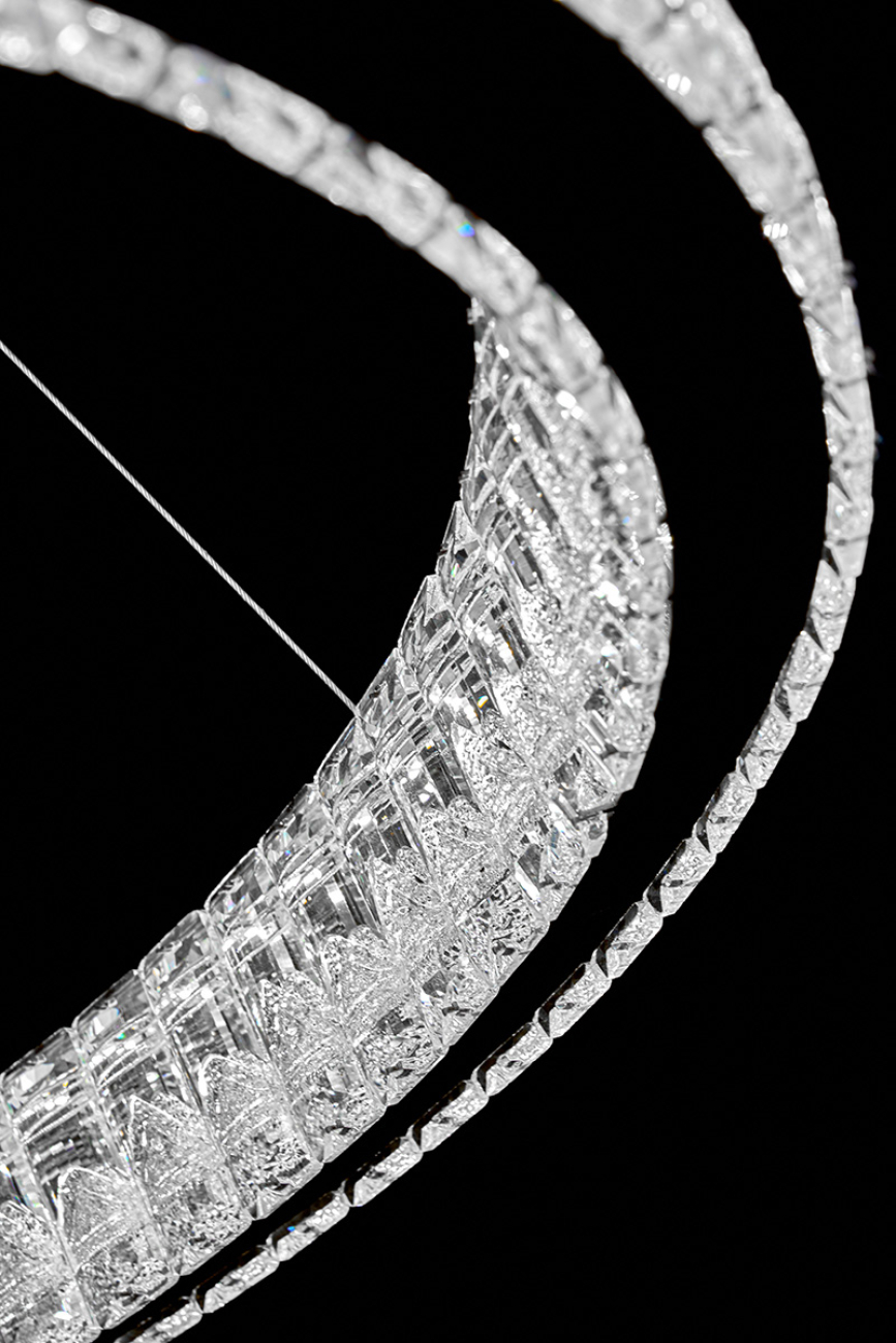 Подвесная люстра delaina le3012/800 ch