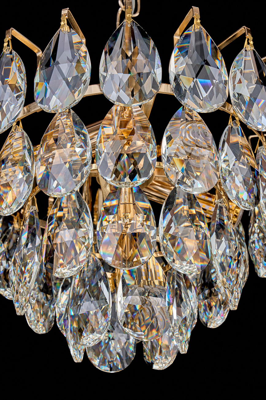 Подвесная люстра melanie le6880/400 gd