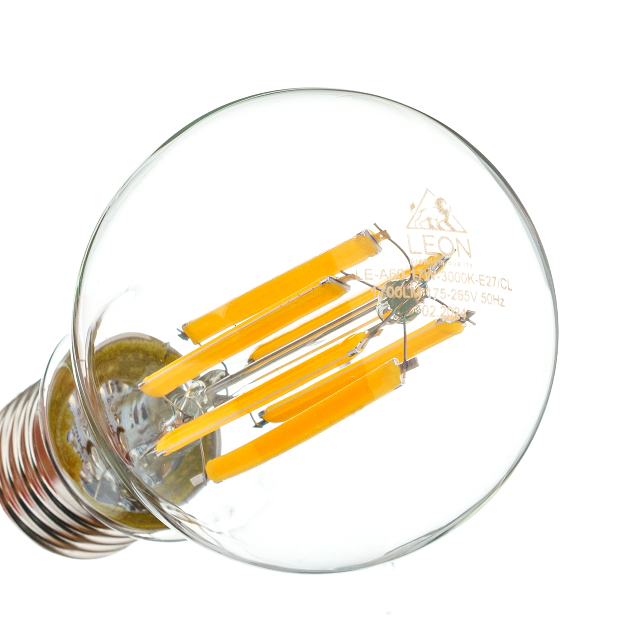 Светодиодная лампа leon le-a60-17w-3000k-e27/cl