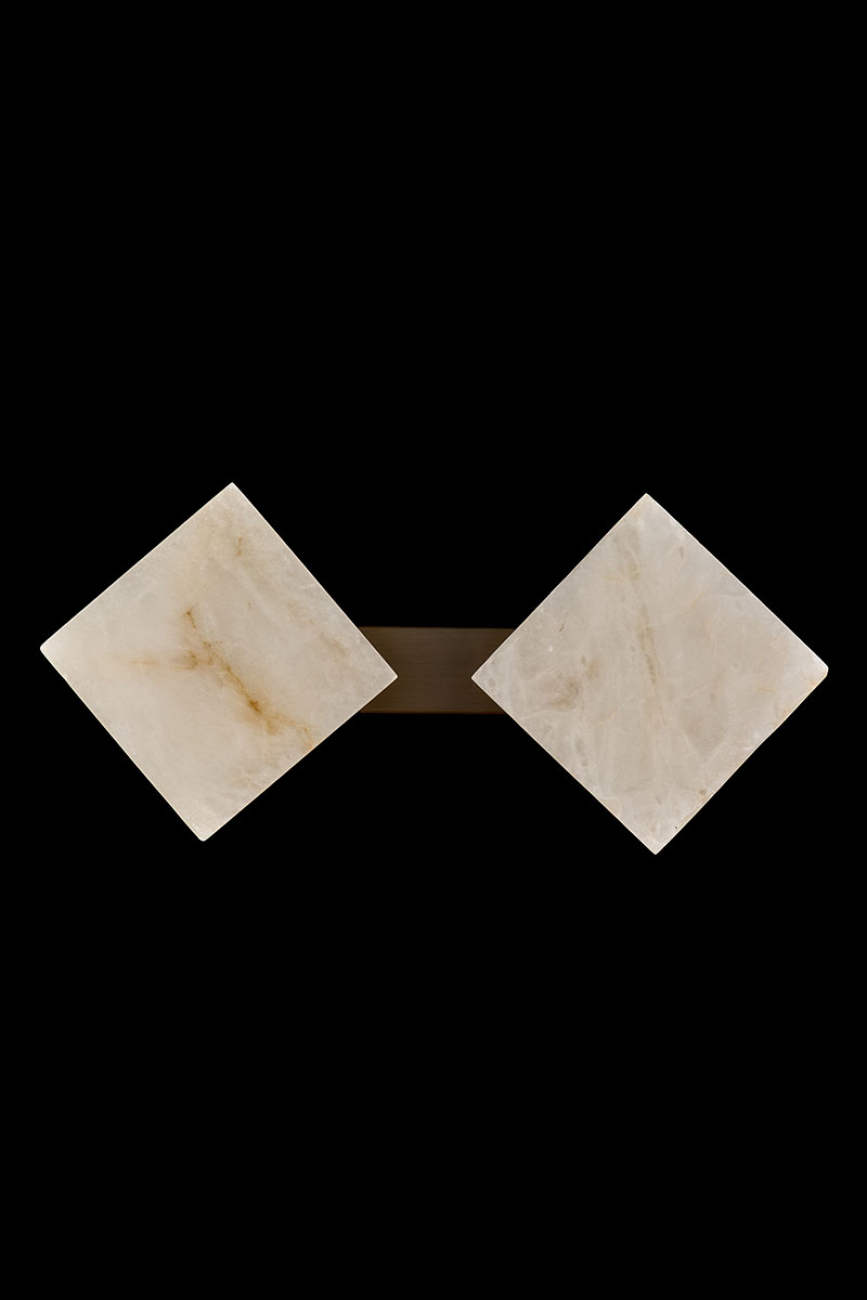 Бра tina le7906/2w dark grey