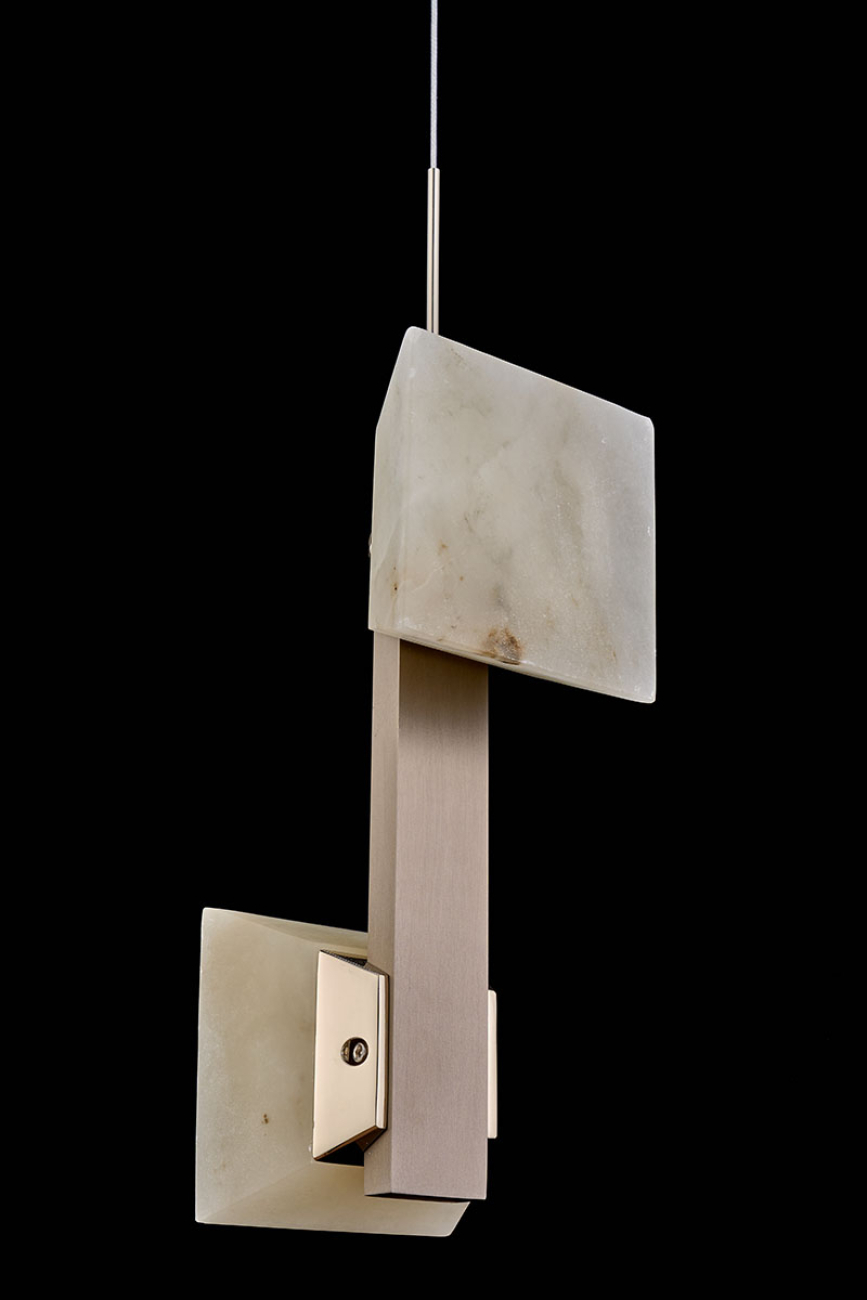 Подвесной светильник tina le7906/2s dark grey