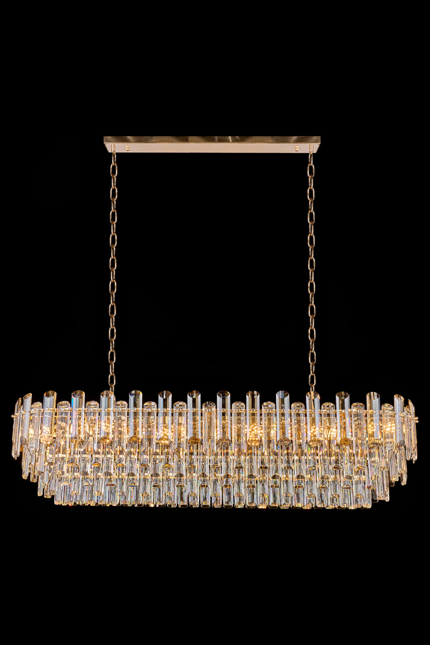 Подвесная люстра jacqueline le7161/1200l gd/sh