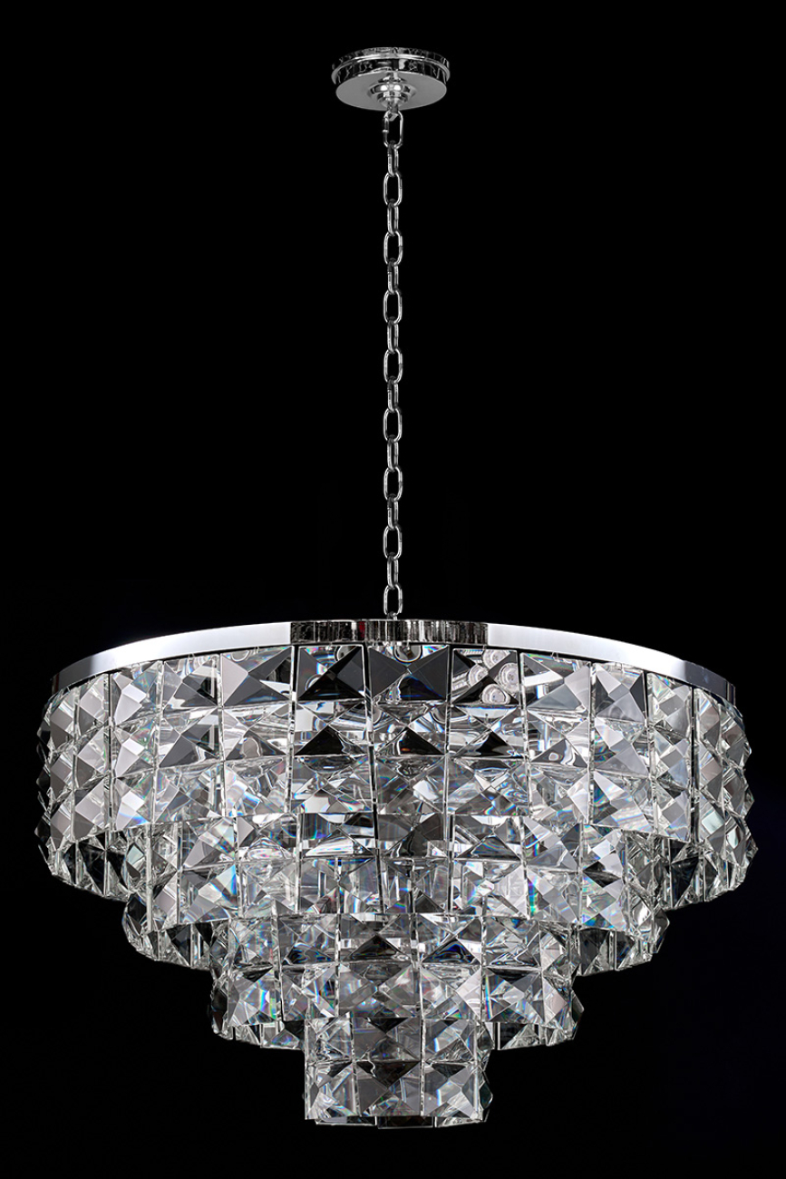 Подвесная люстра cristal le3003/800 ch