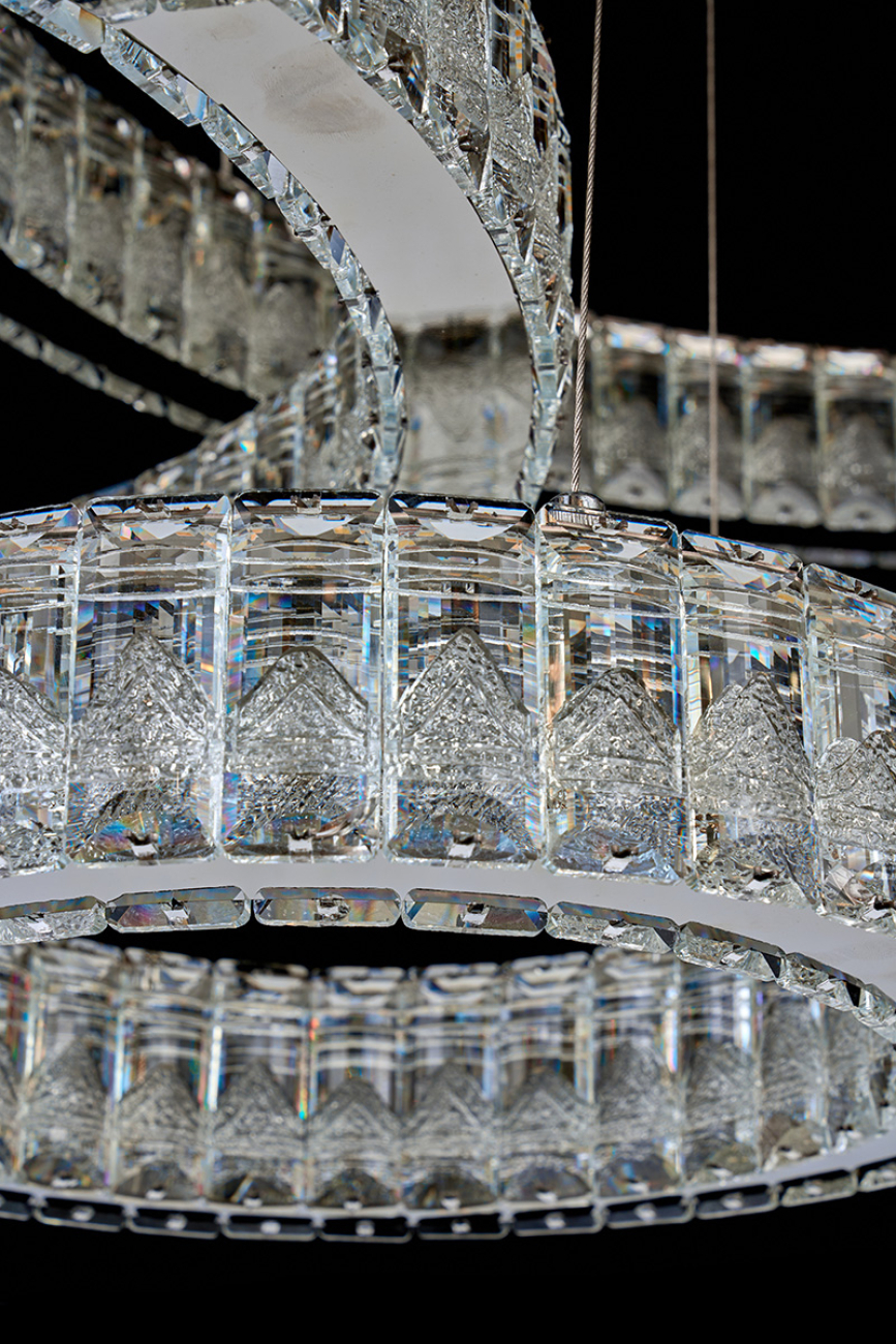 Подвесная люстра delaina le3012/800-3f ch