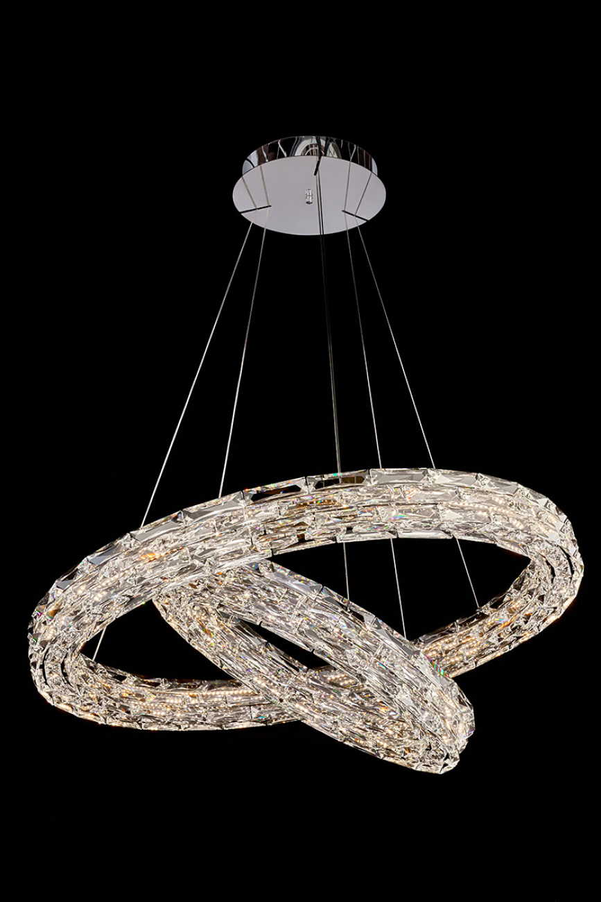 Подвесная люстра lucie le3007/800-2k ch