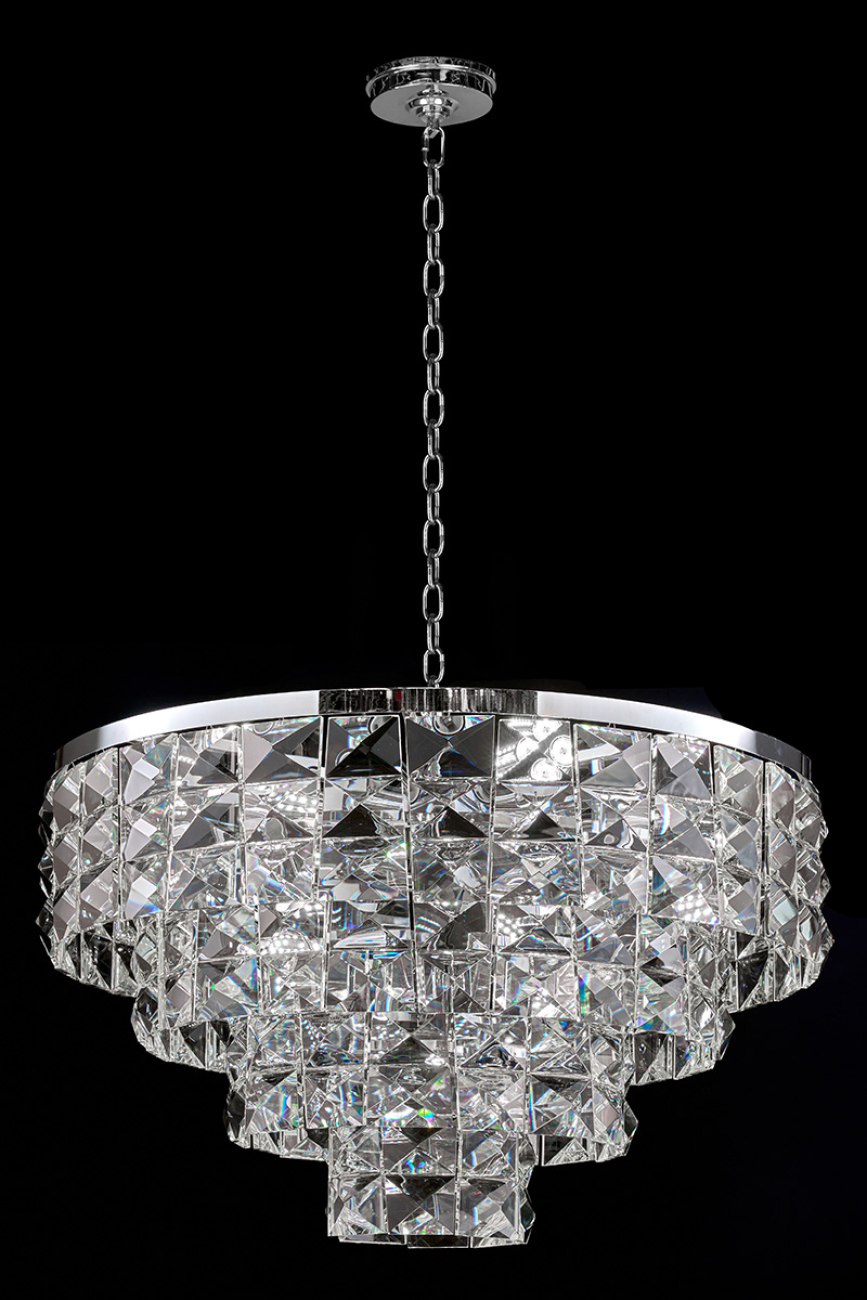 Подвесная люстра cristal le3003/800 ch